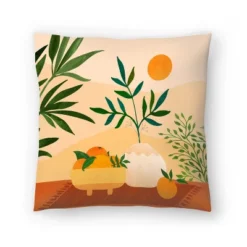 Boho Summer Throw Pillow By Modern Tropical - Americanflat -Home Decor Shop GUEST 69bde5fe ea9e 42da a471 68c8033dbae2
