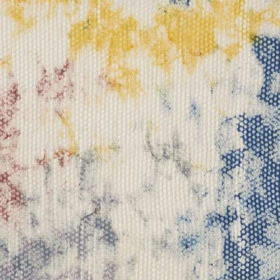 50"x60" Life Styles Hand Stitched Tie-dye Throw Blanket - Mina Victory 4 50"x60" Life Styles Hand Stitched Tie-dye Throw Blanket - Mina Victory - Image 4