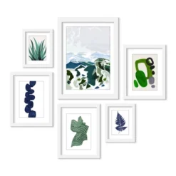 (Set Of 6) Framed Prints Gallery Wall Art Set Green Mountains By Louise Robinson - Americanflat 13 (Set Of 6) Framed Prints Gallery Wall Art Set Green Mountains By Louise Robinson - Americanflat -Home Decor Shop GUEST 6b07c020 ba91 4bc1 8704 cb236a687d98