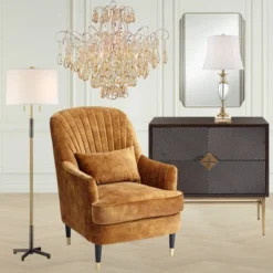 Vienna Full Spectrum Mellie Champagne Gold Chandelier 24" Wide French Crystal 6-Light Fixture For Dining Room House Kitchen Island Entryway Bedroom 15 Vienna Full Spectrum Mellie Champagne Gold Chandelier 24" Wide French Crystal 6-Light Fixture For Dining Room House Kitchen Island Entryway Bedroom -Home Decor Shop GUEST 6b6143ba 0603 4987 bc7e 738bce59f681