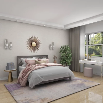 Metal Sunburst Wall Decor With Capiz Accent Gold - Olivia & May 4 Metal Sunburst Wall Decor With Capiz Accent Gold - Olivia & May - Image 4