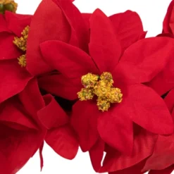 Northlight 6' X 3" Red Artificial Poinsettia Floral Christmas Garland - Unlit 7 Northlight 6' X 3" Red Artificial Poinsettia Floral Christmas Garland - Unlit -Home Decor Shop GUEST 6ea3413b 4f3e 4e6e a5ef 92418c006df5
