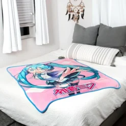 Just Funky Hatsune Miku Crypton Voice Fleece Throw Blanket | 45 X 60 Inches 9 Just Funky Hatsune Miku Crypton Voice Fleece Throw Blanket | 45 X 60 Inches -Home Decor Shop GUEST 6ed41091 d2f5 4e55 acac 1db603598e76