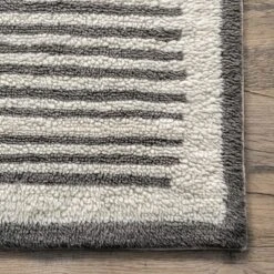 NuLOOM Tayshia Machine Washable Wool Modern Striped Area Rug -Home Decor Shop GUEST 6ef9edee 4d70 49ce abb4 093eb02b7bc5