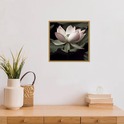16" X 16" The Lotus I By Andy Neuwirth Framed Canvas Wall Art - Amanti Art 3 16" X 16" The Lotus I By Andy Neuwirth Framed Canvas Wall Art - Amanti Art - Image 3