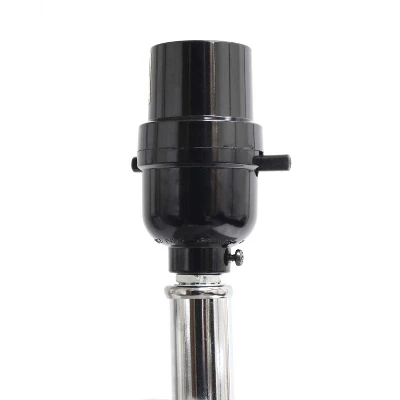 21" Lexington Leather Base Modern Home Decor Bedside Table Lamp With USB Charging Port And Fabric Shade - Lalia Home 6 21" Lexington Leather Base Modern Home Decor Bedside Table Lamp With USB Charging Port And Fabric Shade - Lalia Home - Image 6