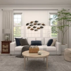 24" X 45" Metal Fish Indoor Outdoor Wall Decor Multi Colored - Olivia & May 25 24" X 45" Metal Fish Indoor Outdoor Wall Decor Multi Colored - Olivia & May -Home Decor Shop GUEST 70a5413a 557b 46af bd6e b25e4a6e78d4