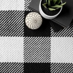NuLOOM Rylie Buffalo Plaid Flatweave Area Rug -Home Decor Shop GUEST 7403885e 15b7 4003 8d00 df37f793869e