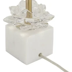 360 Lighting Phoebe Modern Buffet Table Lamps 28 1/2" Tall Set Of 2 Gold Metal White Drum Shade For Bedroom Living Room Bedside Nightstand Office Kids -Home Decor Shop GUEST 7500127c ee50 4884 9441 b5d055bcc338