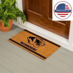 Evergreen University Of Missouri Logo Turf Mat, Brown- 28 X 16 Inches Indoor Outdoor Doormat -Home Decor Shop GUEST 7718dfb1 a86f 4f41 834d 27d0a832b13a