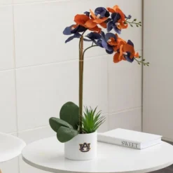 Forever Leaf Auburn State Faux Orchid, Indoor Artificial Plant For Home Decor -Home Decor Shop GUEST 793bc7da fef4 4176 9781 836c2663a746