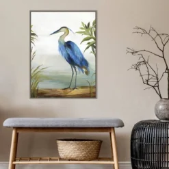 22" X 30" Blue Heron By Aimee Wilson Framed Canvas Wall Art Gray Wash - Amanti Art 12 22" X 30" Blue Heron By Aimee Wilson Framed Canvas Wall Art Gray Wash - Amanti Art -Home Decor Shop GUEST 79a427b0 8283 474b a8d0 ef8bab17fe12