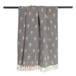 50"x60" Stars Throw Blanket - Design Imports