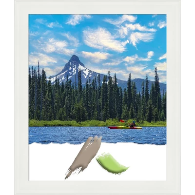 Amanti Art Vanity White Narrow Picture Frame 8 Amanti Art Vanity White Narrow Picture Frame - Image 8