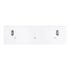 18" X 5" Adlynn Decorative Wall Shelf With Pegs White - Kate & Laurel All Things Decor -Home Decor Shop GUEST 7c6e55bc bc4b 4b8a 8a01 b711f964f86f