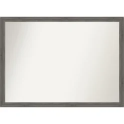 Regis Barnwood Narrow Non-Beveled Wood Bathroom Wall Mirror Wall Mirror -Home Decor Shop GUEST 7eae82ca 1627 47bb 8037 53c9cc125c1e