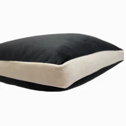 17"x17" Chelsea Contrast Square Throw Pillow Black/Cream - Edie@Home -Home Decor Shop GUEST 8146446e 09c4 49d9 a1ed ec538fb5651e