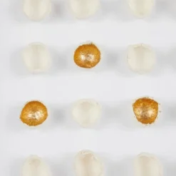 20" X 20" Paper Mache Geometric Handmade 3D Molded Art Shadow Box With Gold Accent And Wooden Frame White - The Novogratz 7 20" X 20" Paper Mache Geometric Handmade 3D Molded Art Shadow Box With Gold Accent And Wooden Frame White - The Novogratz -Home Decor Shop GUEST 82663454 354b 42b4 8058 335d01c35e65