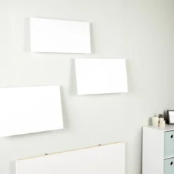 Built Industrial 2 Pack Folding L Wall Shelf Bracket, 10 Inch Collapsible Hardware With Locking Hinge For Garage Shelves, Holds 120lbs