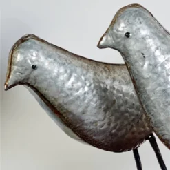 Farmhouse Rustic Iron Bird Sculpture Gray/Rust 2pk - Olivia & May -Home Decor Shop GUEST 82cda985 e10c 4aed abed 7ef8a61ddc04