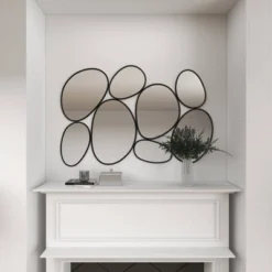 Metal Bubble Cluster Oval Wall Mirror Black - Olivia & May 31 Metal Bubble Cluster Oval Wall Mirror Black - Olivia & May -Home Decor Shop GUEST 83c74ccb 4e7e 4236 bb23 7f5977169fcd