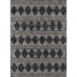 Andes Geometric Accent Rug Black - Momeni -Home Decor Shop GUEST 84355f23 3e89 4cba ba53 79a1f1bbc6fe