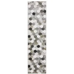 Marcel Geometric Block Animal Print Area Rug White/Gray - Captiv8e Designs 18 Marcel Geometric Block Animal Print Area Rug White/Gray - Captiv8e Designs -Home Decor Shop GUEST 84c58218 37c9 482e a8d5 33bc470148bd