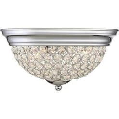 Possini Euro Design Faith Modern Ceiling Light Flush Mount Fixtures 11" Wide Set Of 2 Chrome 2-Light Crystal For Bedroom Kitchen Living Room Hallway 10 Possini Euro Design Faith Modern Ceiling Light Flush Mount Fixtures 11" Wide Set Of 2 Chrome 2-Light Crystal For Bedroom Kitchen Living Room Hallway -Home Decor Shop GUEST 856e15a4 10f4 454a 9644 3001ab564e7e