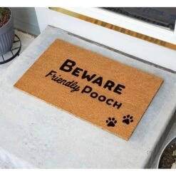 BirdRock Home Friendly Pooch Coir Front Door & Entry Doormat - 18" X 30" 12 BirdRock Home Friendly Pooch Coir Front Door & Entry Doormat - 18" X 30" -Home Decor Shop GUEST 875d6acb 2ea6 48f6 9591 a36c0aed9136