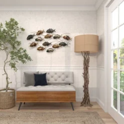 24" X 45" Metal Fish Indoor Outdoor Wall Decor Multi Colored - Olivia & May 22 24" X 45" Metal Fish Indoor Outdoor Wall Decor Multi Colored - Olivia & May -Home Decor Shop GUEST 87630861 1889 4e1f b167 24bae4bfd997