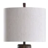 Casual Table Lamp Dark Brown - StyleCraft
