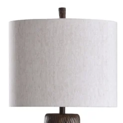 Casual Table Lamp Dark Brown - StyleCraft
