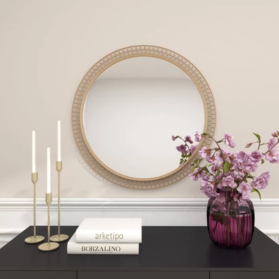 Contemporary Metal Wall Mirror Gold - Olivia & May 13 Contemporary Metal Wall Mirror Gold - Olivia & May - Image 13