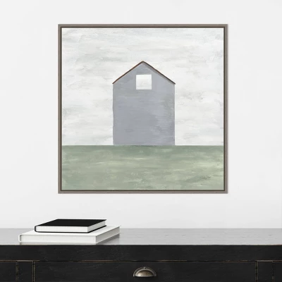 22" X 22" Rural Barn Simplicity III By Courtney Prahl Framed Canvas Wall Art Gray Wash - Amanti Art 5 22" X 22" Rural Barn Simplicity III By Courtney Prahl Framed Canvas Wall Art Gray Wash - Amanti Art - Image 5
