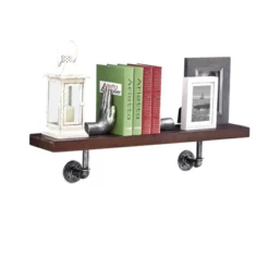35.5" X 7.5" Industrial Pipe Wall Shelf - Danya B. -Home Decor Shop GUEST 8b596351 c3e3 4145 8c26 0f6743e915bb