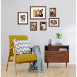 6pc Bordeaux Frame Box Set Brown - Kate & Laurel All Things Decor -Home Decor Shop GUEST 8bb17c36 723a 442b 8e57 37921aedb537