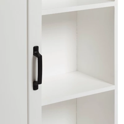 22" X 28" Skylan Decorative Farmhouse Wall Cabinet White - Kate & Laurel All Things Decor 4 22" X 28" Skylan Decorative Farmhouse Wall Cabinet White - Kate & Laurel All Things Decor - Image 4