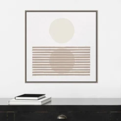 22" X 22" Reflection I Neutral By Moira Hershey Framed Canvas Wall Art Gray Wash - Amanti Art -Home Decor Shop GUEST 8f4f7849 1753 45dd abf9 2cb7023f37b9