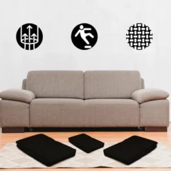 Nevlers Non-Slip Grip Pad For Rugs 8'x10' - Black -Home Decor Shop GUEST 90ee3aa3 ae75 4e62 b9b8 8cecd11dcf68