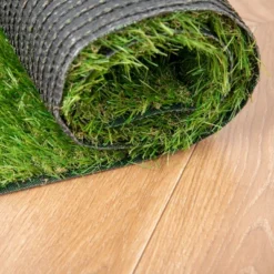 Outsunny 10' X 3' Artificial Turf Grass With Simulated Look & Feel UV Protection, & Drain Holes For Rain -Home Decor Shop GUEST 92f2e804 6fcc 4b0c 943b bc1c0dccbc06