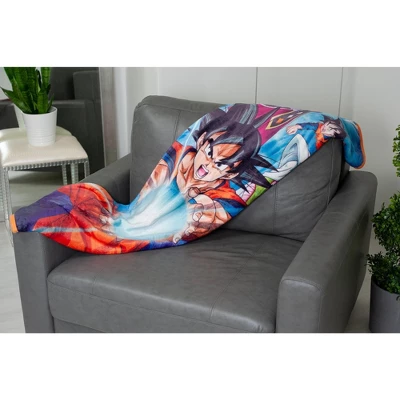Dragon Ball Z Super Fighters And Warriors Fleece Throw Blanket 5 Dragon Ball Z Super Fighters And Warriors Fleece Throw Blanket - Image 5
