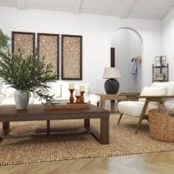 Set Of 3 Rustic Pillar Candle Holder - Olivia & May -Home Decor Shop GUEST 94bb4894 aceb 4fc6 93b4 891c53225112