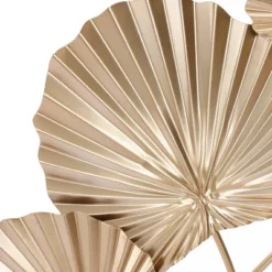 LuxenHome Gold Palm Leaf Metal Ornamental Wall Decor Wall Art -Home Decor Shop GUEST 94c7f793 9a9f 4245 8807 91f603548fb8