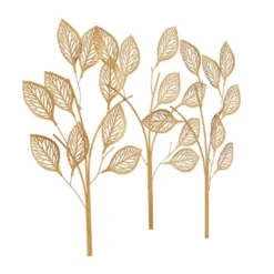 29" X 36" Metal Leaf Wall Decor Gold - Olivia & May 6 29" X 36" Metal Leaf Wall Decor Gold - Olivia & May -Home Decor Shop GUEST 95da75e2 032c 4dd5 aa01 c44a05946ed6