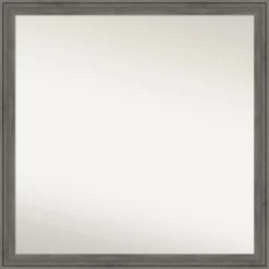 Regis Barnwood Narrow Non-Beveled Wood Bathroom Wall Mirror Wall Mirror -Home Decor Shop GUEST 980e6ca6 bd4b 4a44 b915 499907d58766