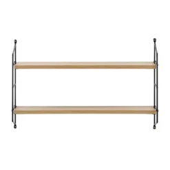 24.5" X 15.75" Severini Floating Bracket 2 Tier Wall Shelf - Danya B. -Home Decor Shop GUEST 991896b7 aa27 4d24 b8dd 80baa3b77bd2