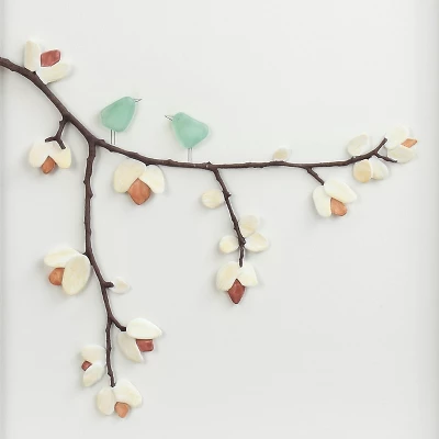 DEMDACO Sweetness Of Springtime Wall Art White 2 DEMDACO Sweetness Of Springtime Wall Art White - Image 2