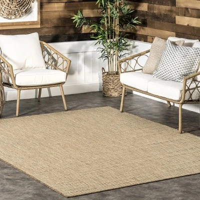 NuLOOM Rosy Classic Indoor/Outdoor Area Rug 1 NuLOOM Rosy Classic Indoor/Outdoor Area Rug