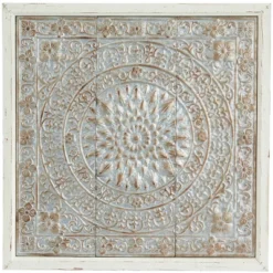 Metal Scroll Wall Decor With Embossed Details - Olivia & May -Home Decor Shop GUEST 9c364e80 37bd 44cb b0ba 38d4a24857a9