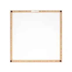 Natalie Baca Clover And Dandelion Bamboo Framed Wall Art Navy - Deny Designs